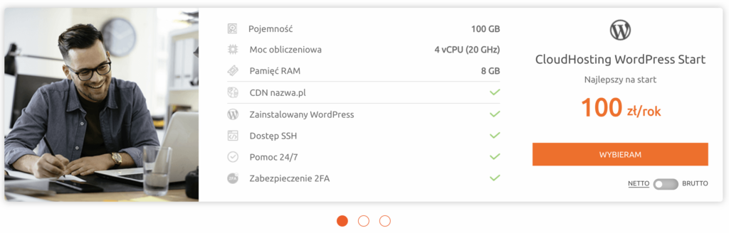 oferta CloudHosting WordPress Nazwa.pl